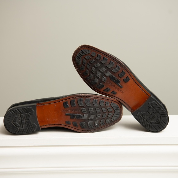 Ralph Lauren Polo Sport Alligator Loafers in Black Women's 10 / Mens 8.5 - Picture 5 of 6